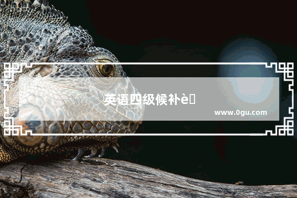 英语四级候补自动抢名额吗