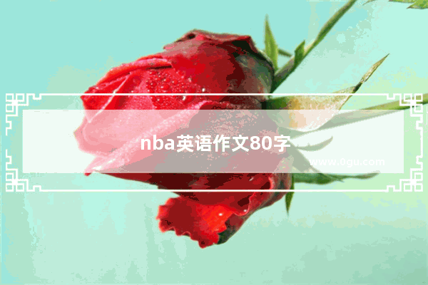 nba英语作文80字