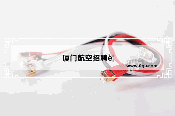 厦门航空招聘要求