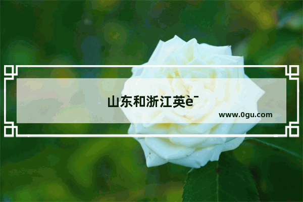 山东和浙江英语听力一样吗