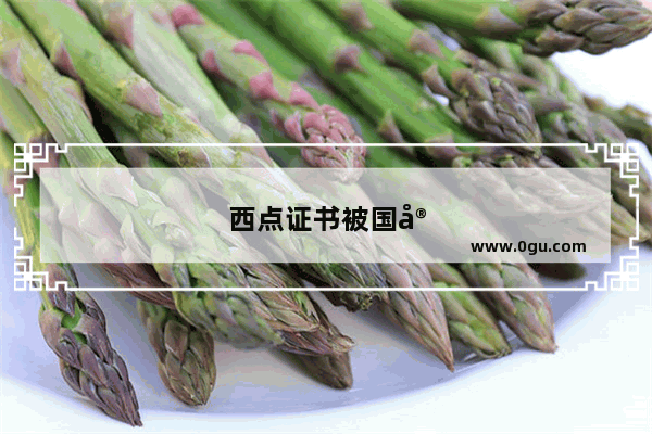 西点证书被国家认可吗