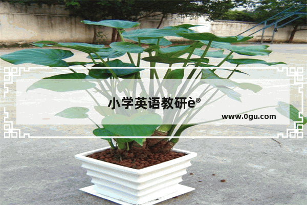 小学英语教研记录开学怎么写