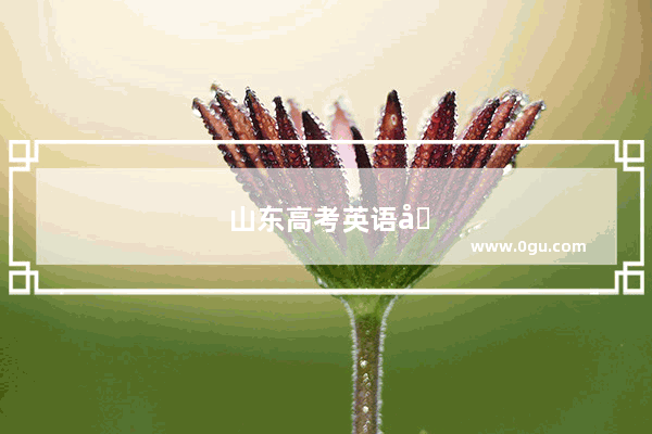 山东高考英语听力技巧