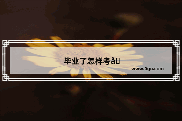 毕业了怎样考四六级