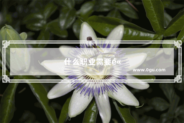 什么职业需要高考英语口语考试