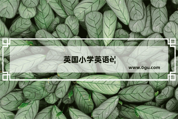 英国小学英语要求多少分