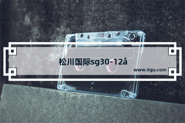 松川国际sg30-12哪年产品