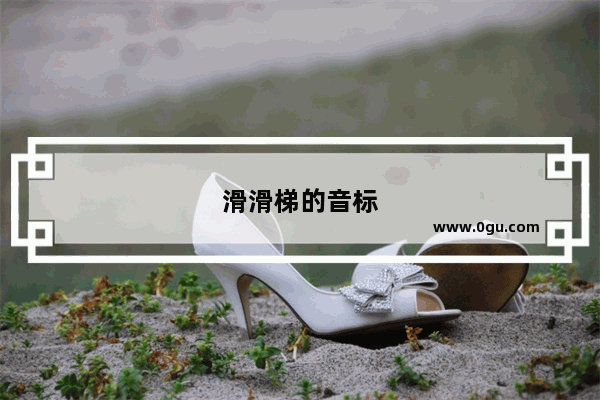 滑滑梯的音标