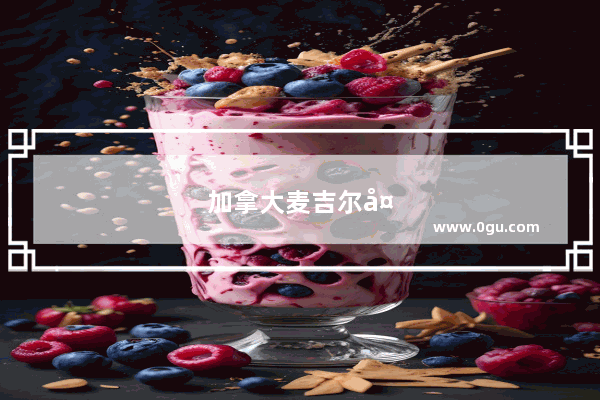 加拿大麦吉尔大学难进吗