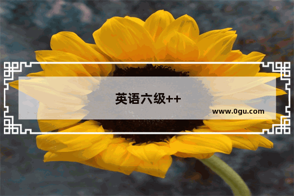 英语六级++