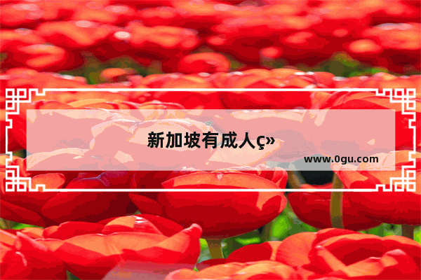 新加坡有成人继续教育吗
