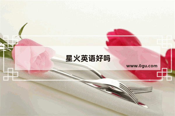 星火英语好吗