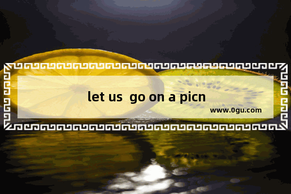 let us  go on a picnic 同义句