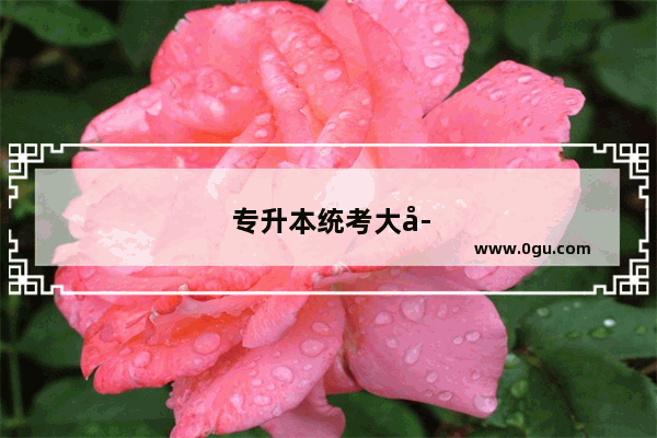 专升本统考大学英语abc有什么区别