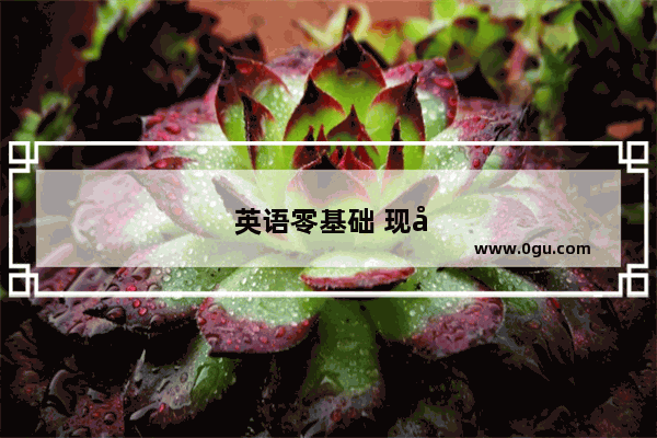 英语零基础 现在大一第二学期 我想过四级啊 怎么办呢？中学时压根没学英语