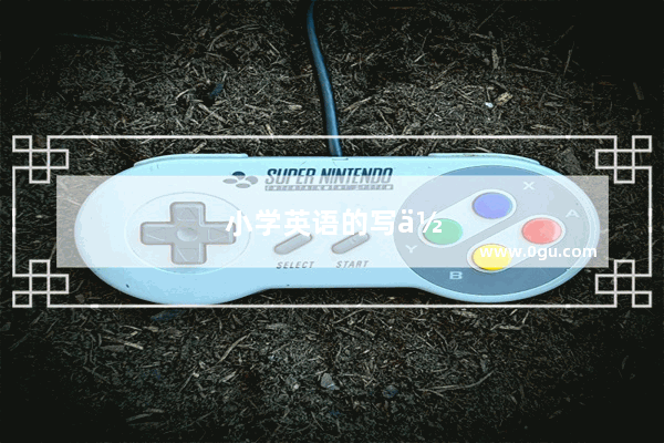 小学英语的写作形式有哪些