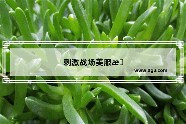 刺激战场美服怎么说话