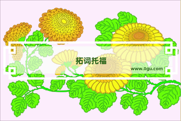 拓词托福