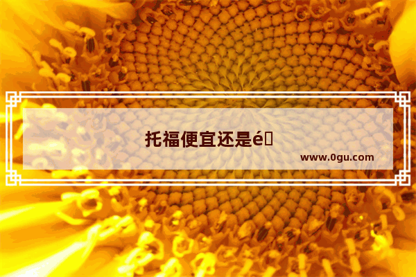 托福便宜还是雅思便宜