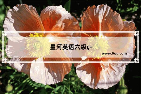 星河英语六级答案解析