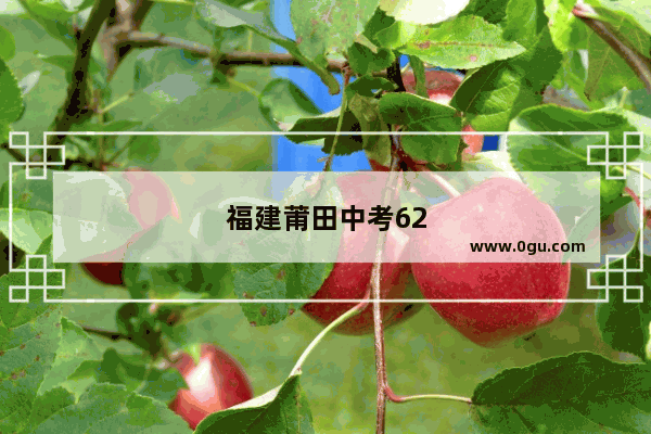 福建莆田中考620分可以报什么学校