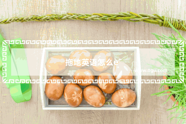 拖地英语怎么读