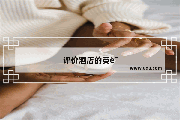 评价酒店的英语作文