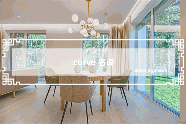 curve 名词