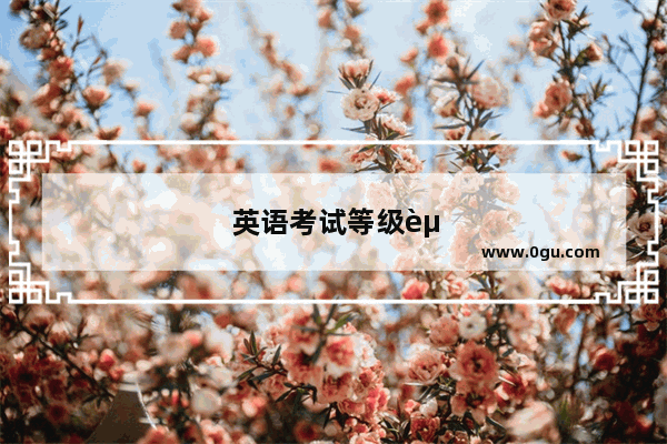 英语考试等级赋分什么意思