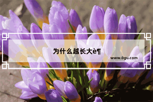 为什么越长大越感觉无法与父母长辈沟通 越来越没办法好好说话 甚至一说就吵起来