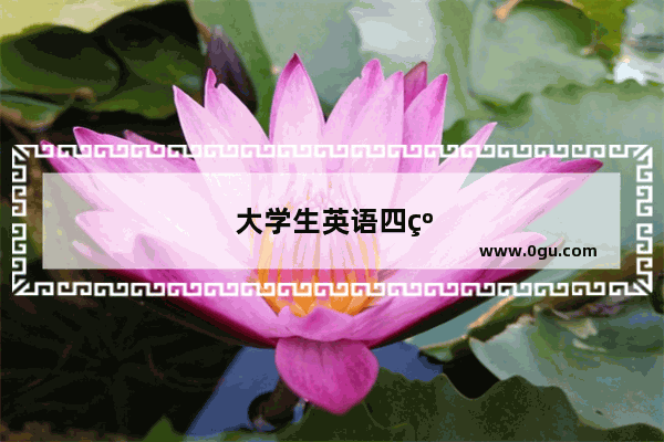 大学生英语四级作文的句式有哪些