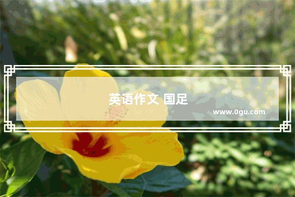 英语作文 国足