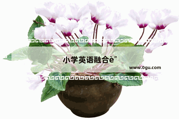 小学英语融合课堂评价手册电子版