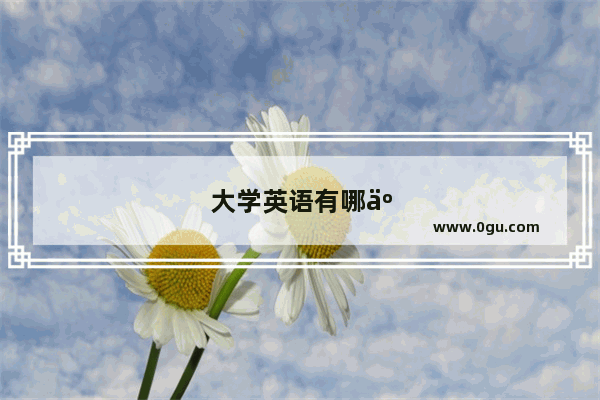 大学英语有哪些考试