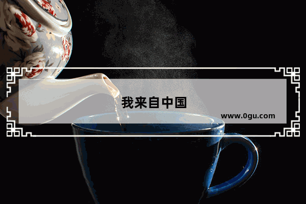 我来自中国