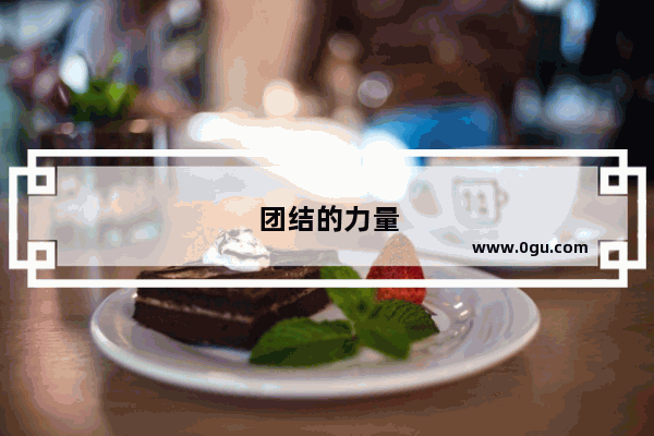 团结的力量