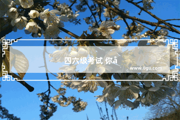 四六级考试 你必须知道的英语四级各个体型！