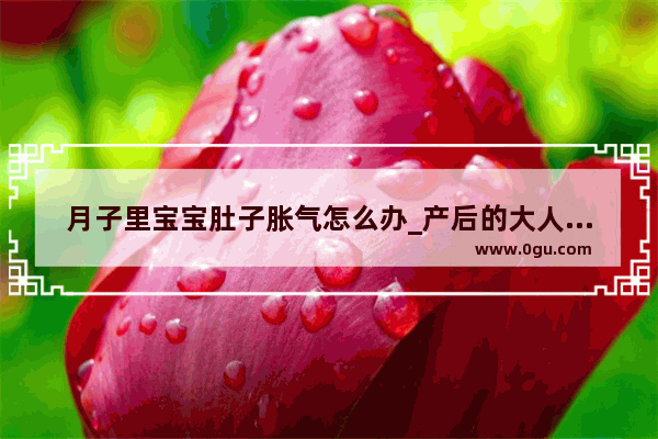 月子里宝宝肚子胀气怎么办_产后的大人肚子胀气 吃什么药是比较安全的