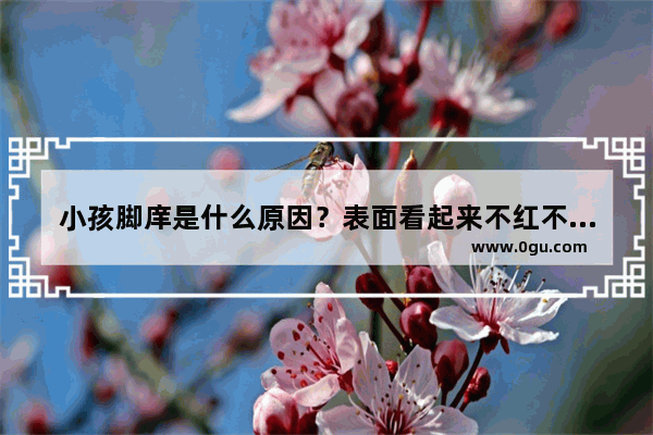 小孩脚庠是什么原因？表面看起来不红不肿不破皮 小孩脚痒怎么办