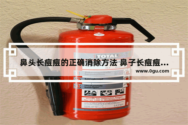 鼻头长痘痘的正确消除方法 鼻子长痘痘怎么办