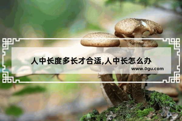 人中长度多长才合适,人中长怎么办