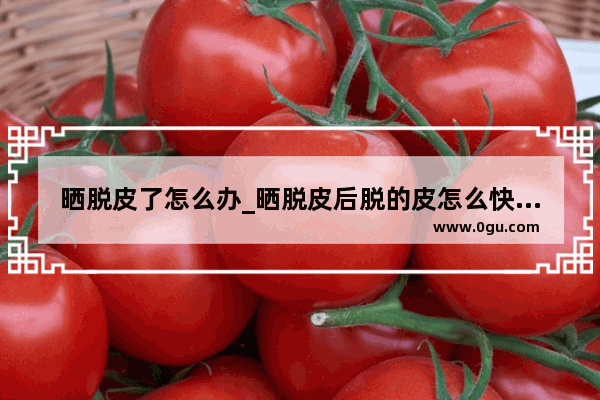 晒脱皮了怎么办_晒脱皮后脱的皮怎么快速去除