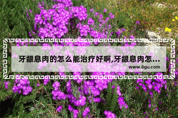 牙龈息肉的怎么能治疗好啊,牙龈息肉怎么办