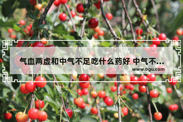 气血两虚和中气不足吃什么药好 中气不足怎么办