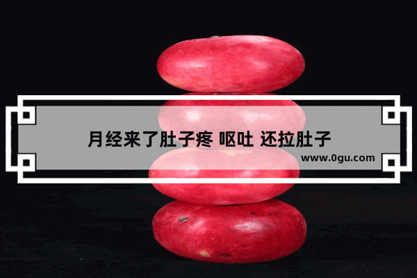 月经来了肚子疼 呕吐 还拉肚子