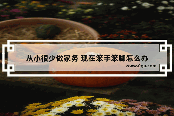从小很少做家务 现在笨手笨脚怎么办
