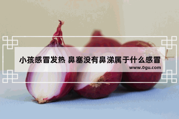 小孩感冒发热 鼻塞没有鼻涕属于什么感冒