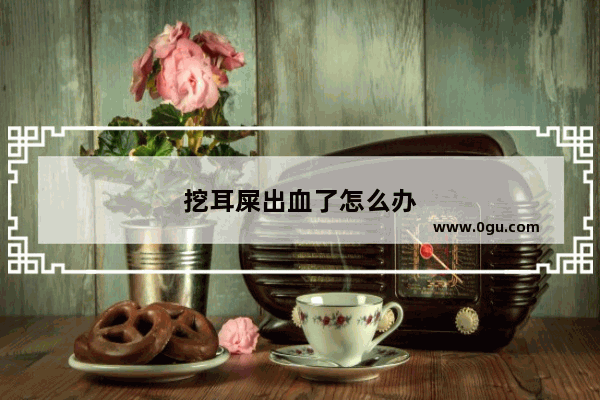 挖耳屎出血了怎么办