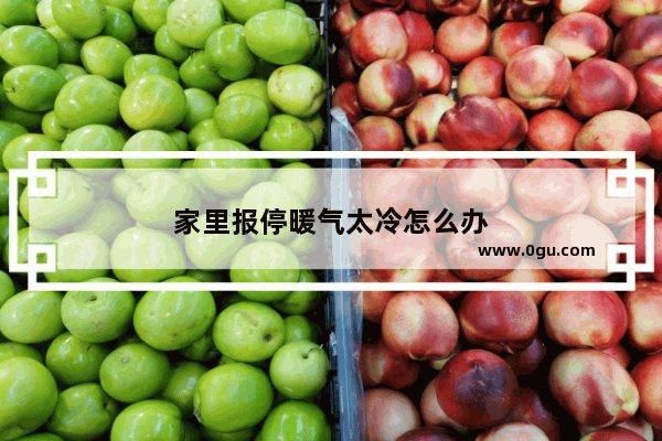 家里报停暖气太冷怎么办