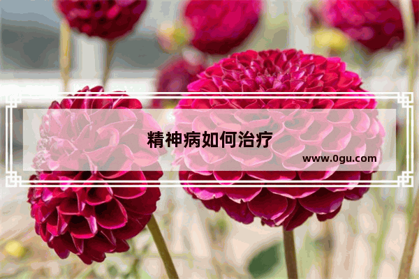 精神病如何治疗